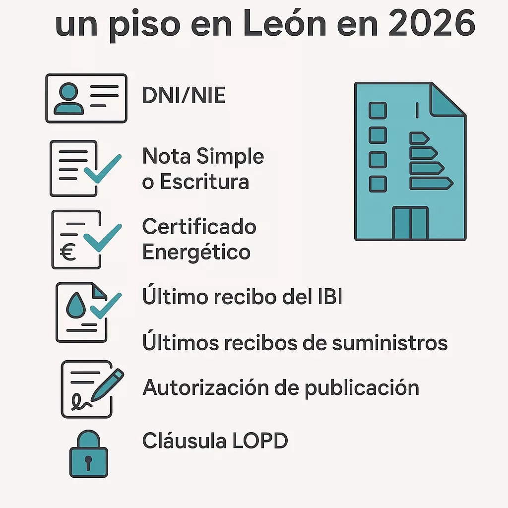 Documentación para alquilar un piso en Leon en 2026 3 tu casa en leon documentacion para alquilar un piso leon